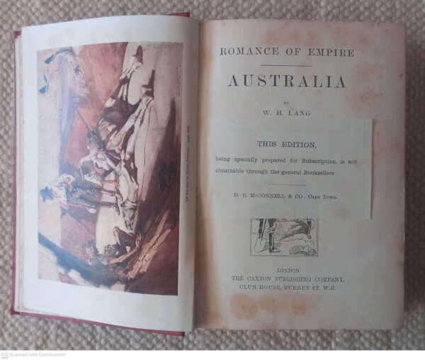 Australia — W. H. Lang secondhand book