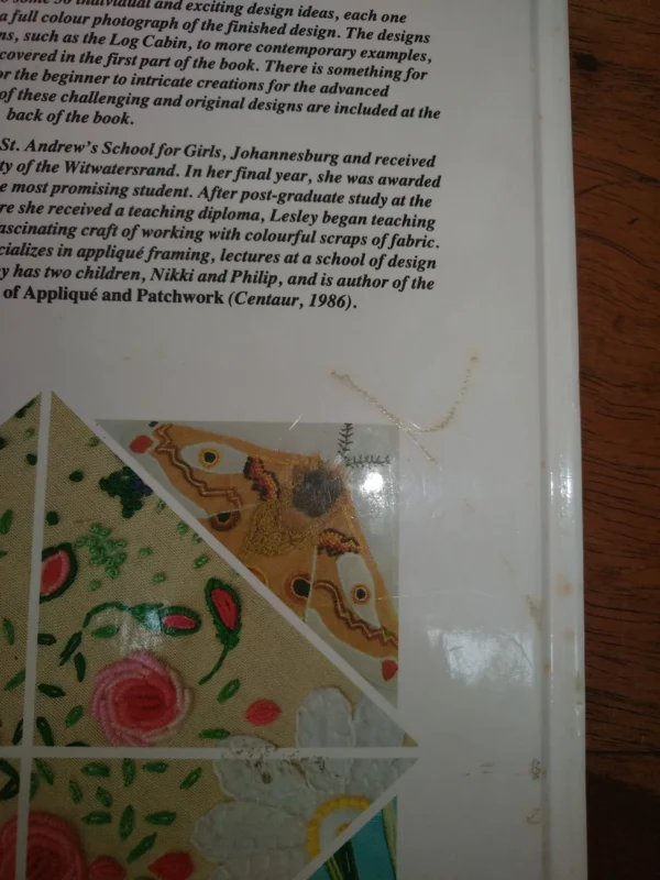 The South African Book Of Patchwork And Applique — Lesley Turpin-Delport secondhand book