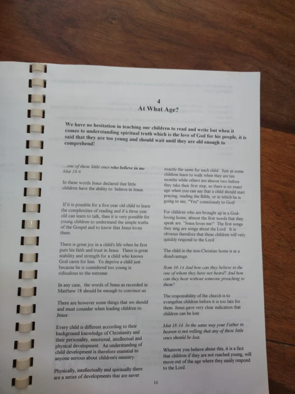 A Visual Aid For Leading Children To Jesus — David Goodwin secondhand book