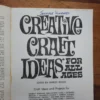 Creative Craft Ideas For All Ages — Shirley Beegle secondhand book