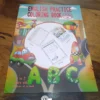 English Practice Coloring Book With Stickers secondhand book