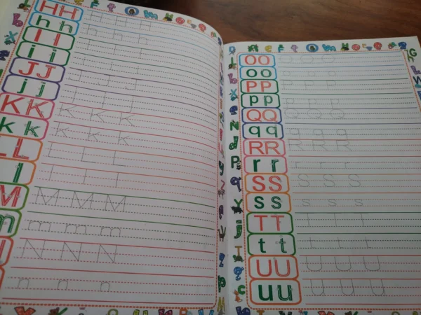 English Practice Coloring Book With Stickers secondhand book