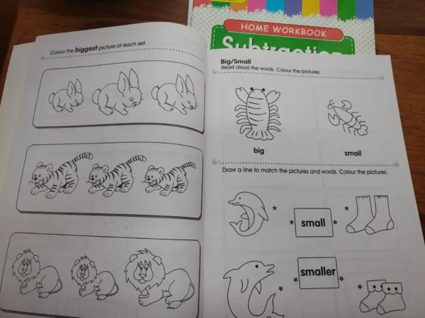 Pumpkin Queen Home Workbook Children’s Learning Set (4 Books) — Kimberly K. secondhand book