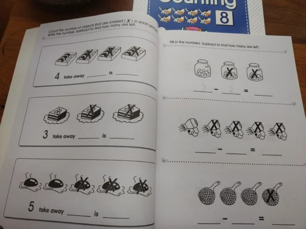 Pumpkin Queen Home Workbook Children’s Learning Set (4 Books) — Kimberly K. secondhand book