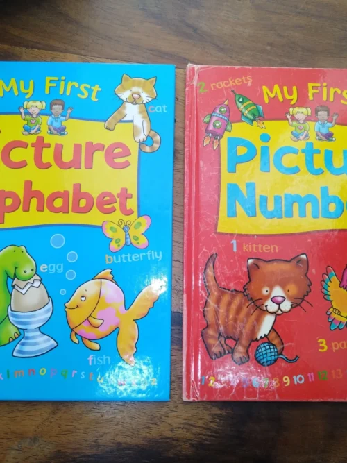 My First Picture Book Set: Alphabet & Numbers (2 Books) — Heather Kirk secondhand book