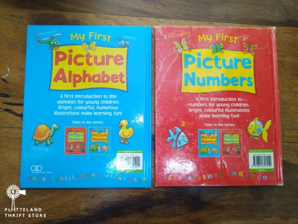 My First Picture Book Set: Alphabet & Numbers (2 Books) — Heather Kirk secondhand book