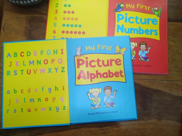 My First Picture Book Set: Alphabet & Numbers (2 Books) — Heather Kirk secondhand book