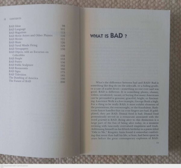 Bad: Or, The Dumbing Of America — Paul Fussell secondhand book