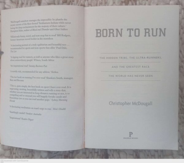 Born To Run — Christopher McDougall secondhand book