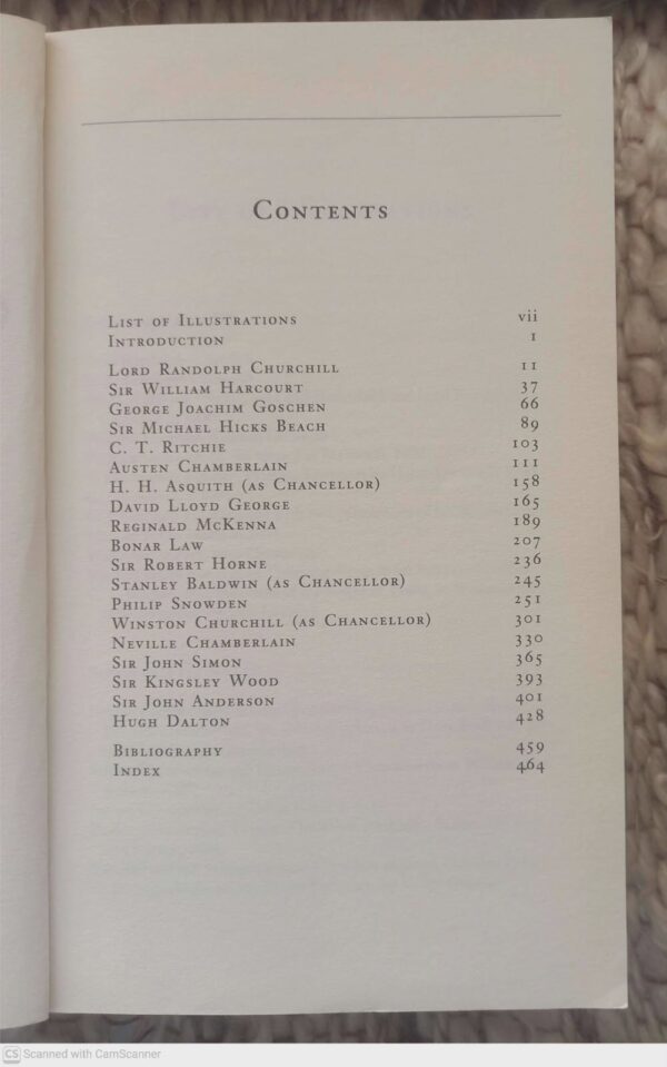 The Chancellors — Roy Jenkins secondhand book