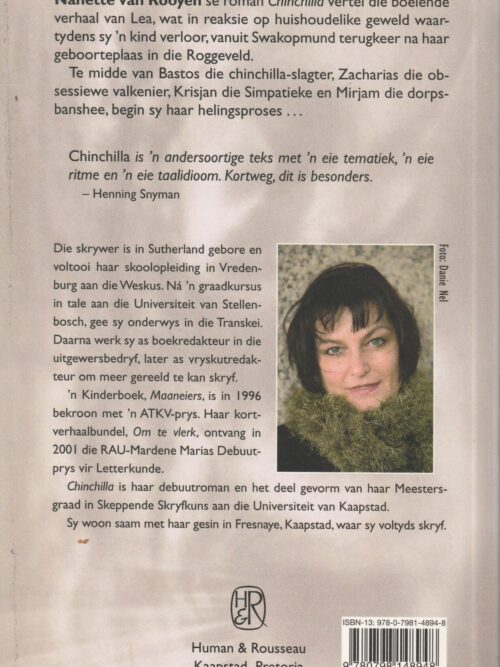 Chinchilla – Nanette Van Rooyen secondhand book