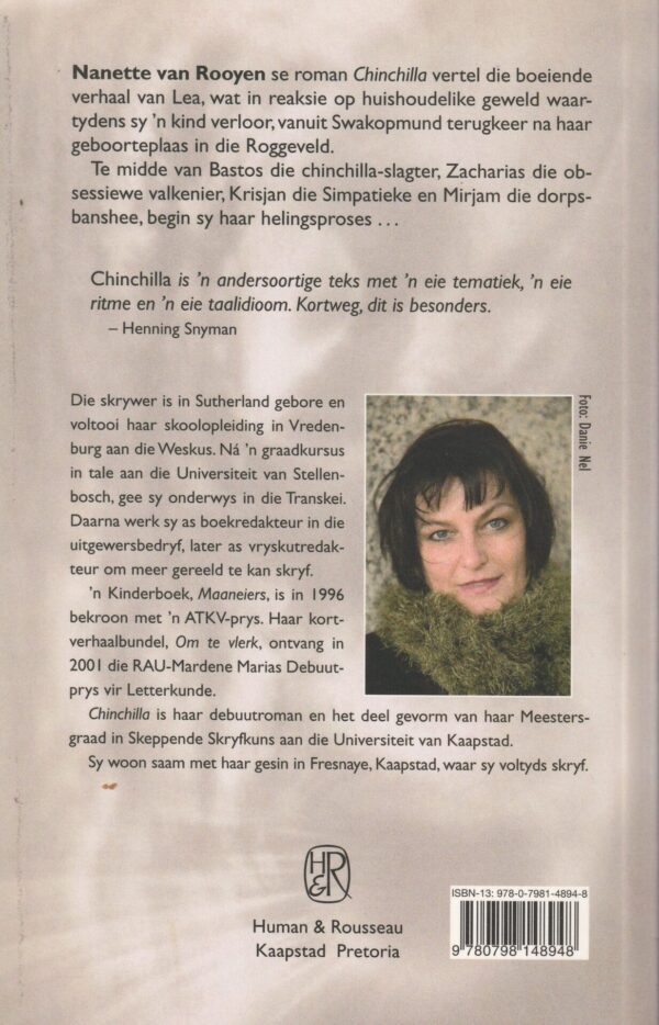 Chinchilla – Nanette Van Rooyen secondhand book