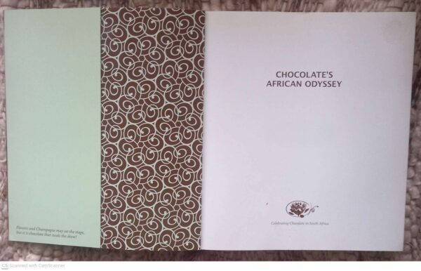Chocolate’s African Odyssey — Di Burger secondhand book