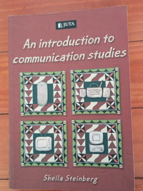 Communication Studies An Introduction To Communication Studies – Sheila Steinberg secondhand book