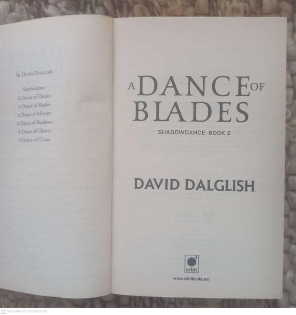 Dance of Blades4 A Dance Of Blades — David Dalglish secondhand book