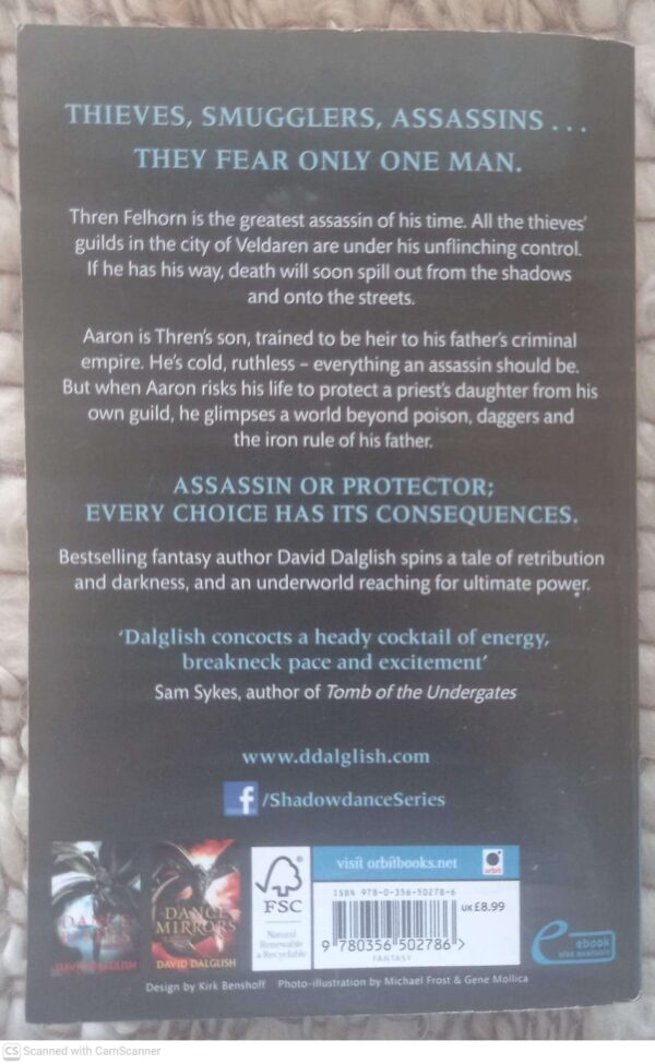 A Dance Of Cloaks — David Dalglish secondhand book