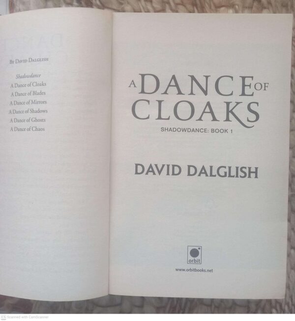 A Dance Of Cloaks — David Dalglish secondhand book