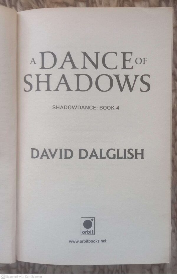 A Dance Of Shadows — David Dalglish secondhand book