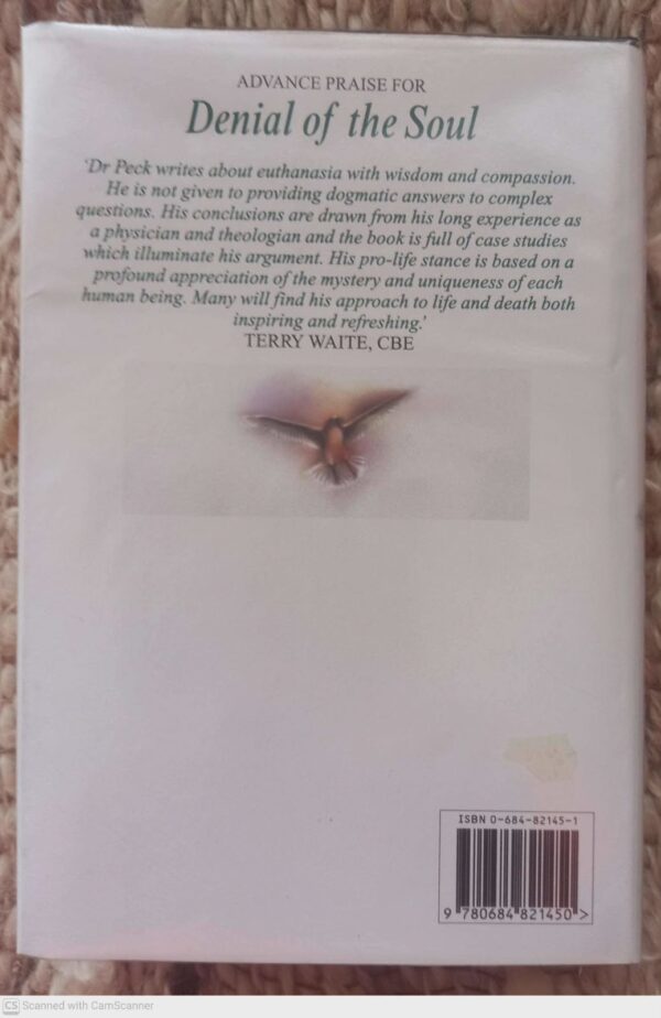 Denial Of The Soul — M. Scott Peck secondhand book
