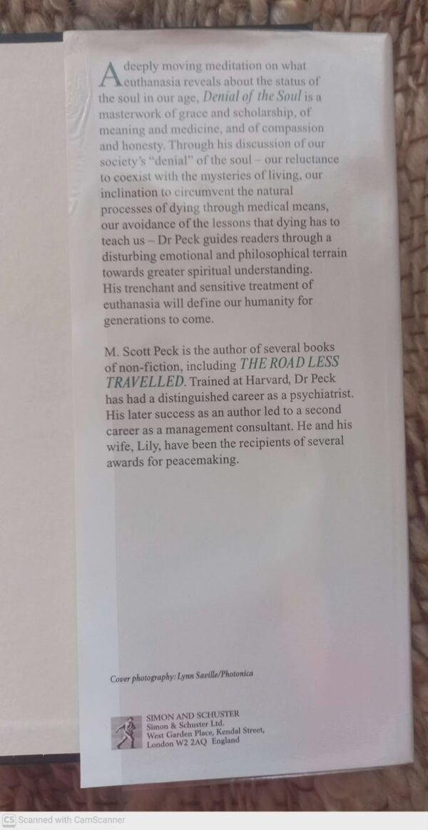 Denial Of The Soul — M. Scott Peck secondhand book