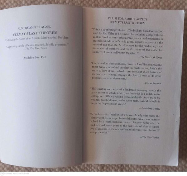 God’s Equation — Amir D. Aczel secondhand book