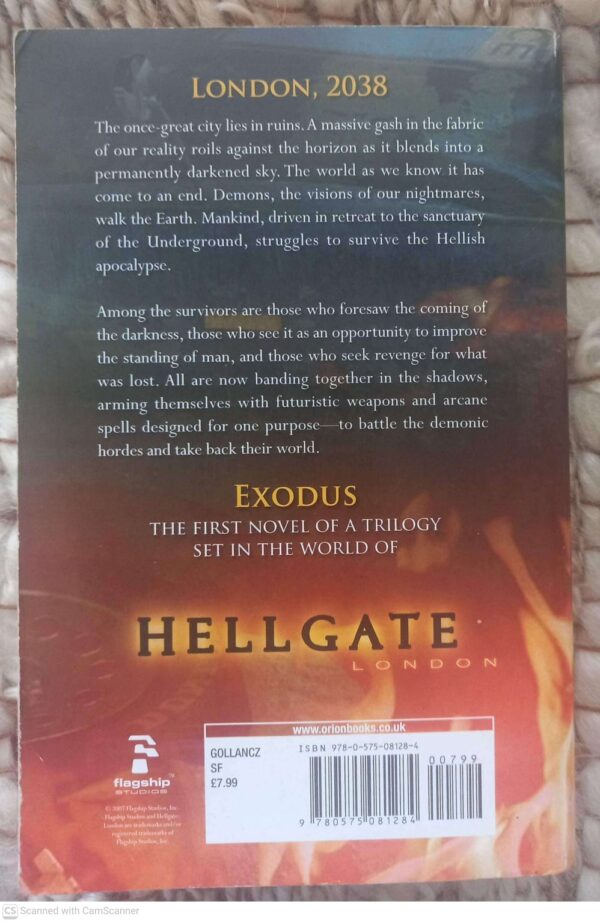 Exodus: Hellgate: London 1 – Mel Odom secondhand book