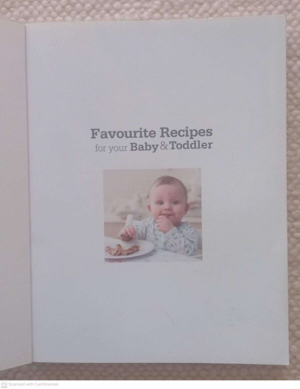Favourite Recipes For Your Baby And Toddler — Annabel Karmel secondhand book