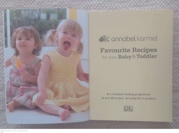 Favourite Recipes For Your Baby And Toddler — Annabel Karmel secondhand book