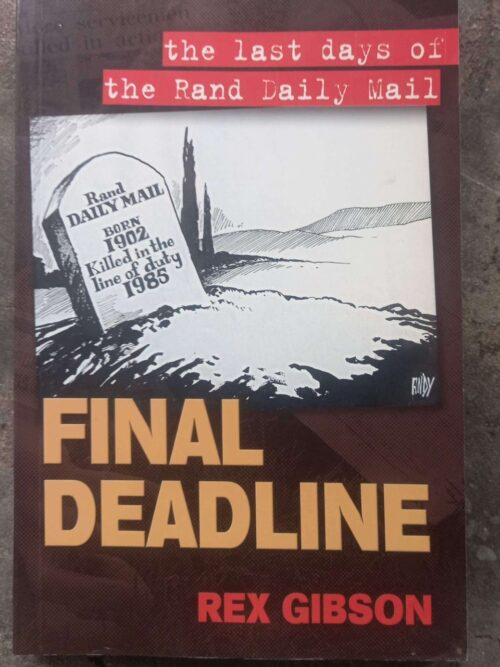 Final Deadline — Rex Gibson secondhand book