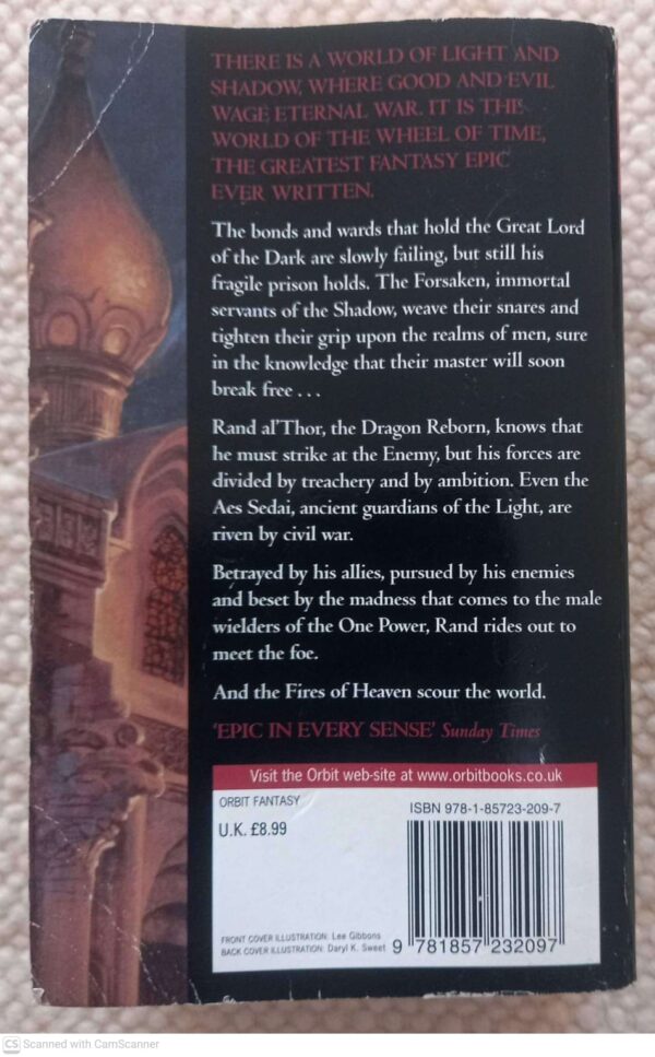 Fires Of Heaven2 The Fires Of Heaven — Robert Jordan secondhand book
