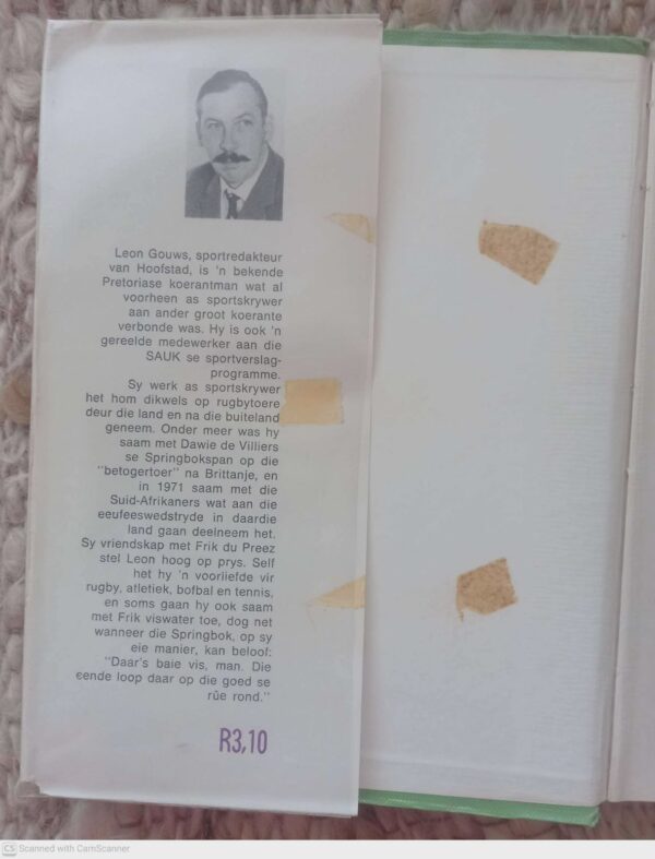 Frik Du Preez: Rugbyreus – Leon Gouws secondhand book