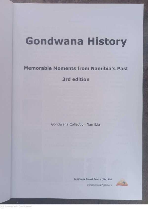 Gondwana History #3: Memorable Moments From Namibia’s Past secondhand book