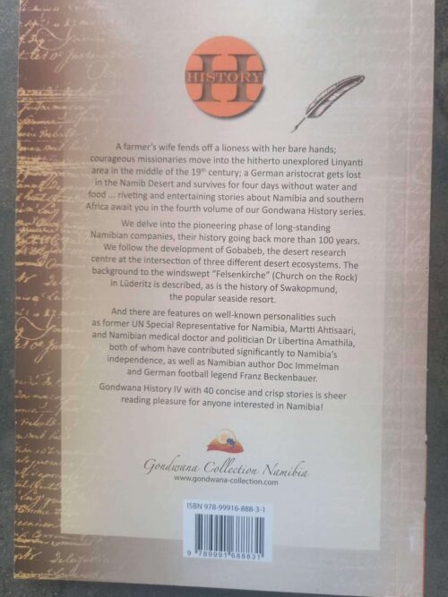 Gondwana History #4: Memorable Moments From Namibia’s Past secondhand book