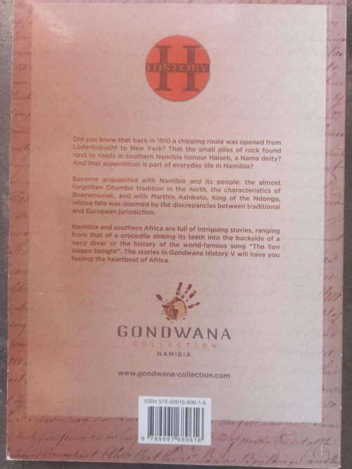 Gondwana History #5: Memorable Moments From Namibia’s Past secondhand book