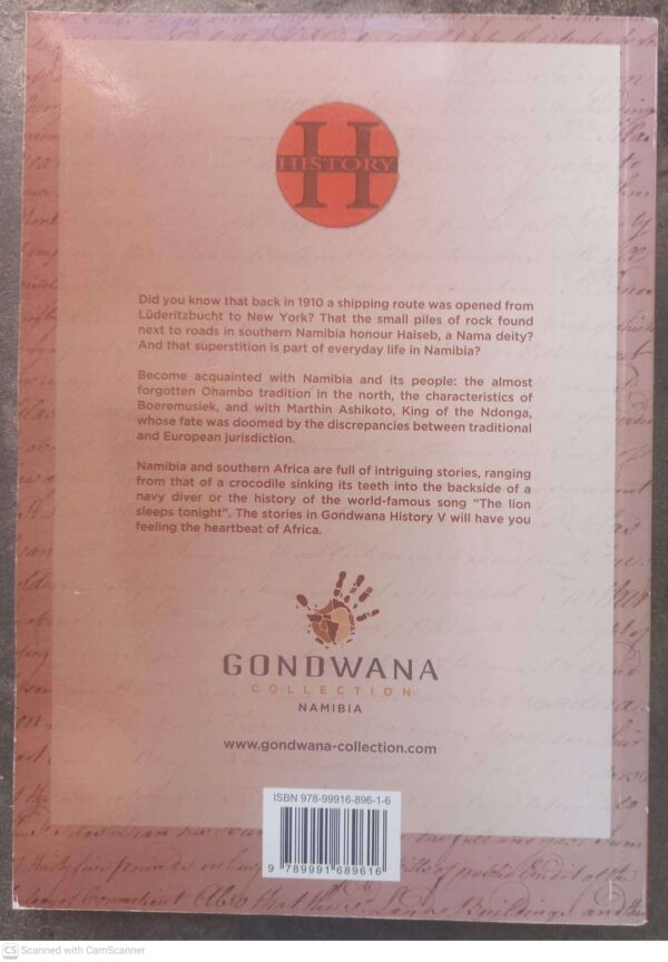 Gondwana History #5: Memorable Moments From Namibia’s Past secondhand book
