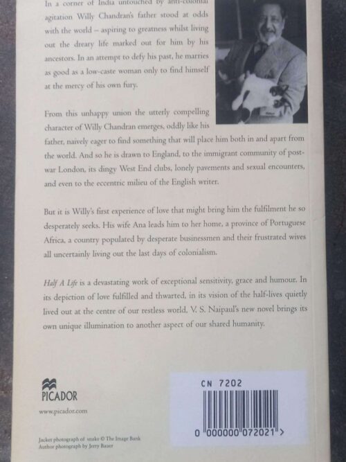 Half A Life — V. S. Naipaul secondhand book