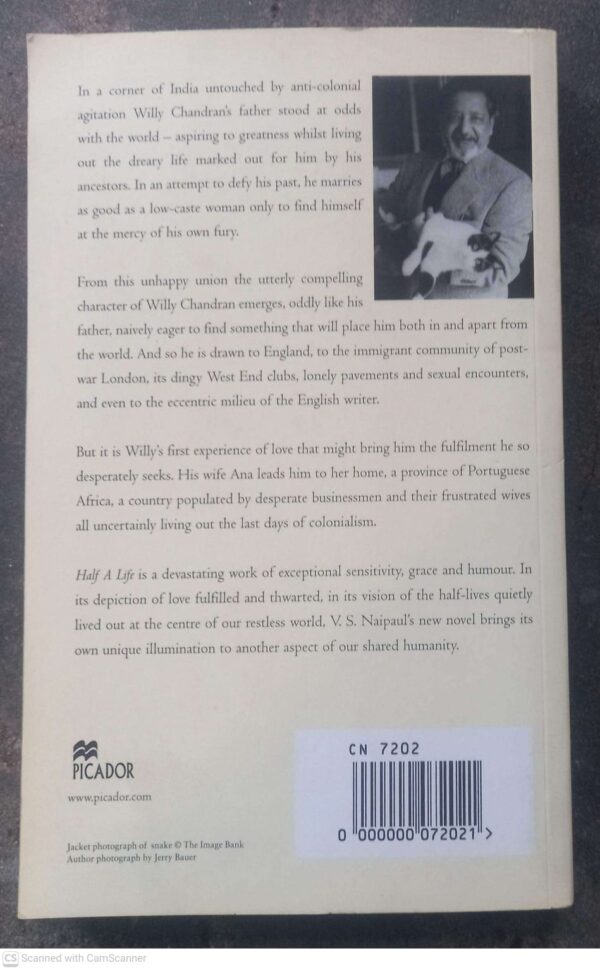 Half A Life — V. S. Naipaul secondhand book