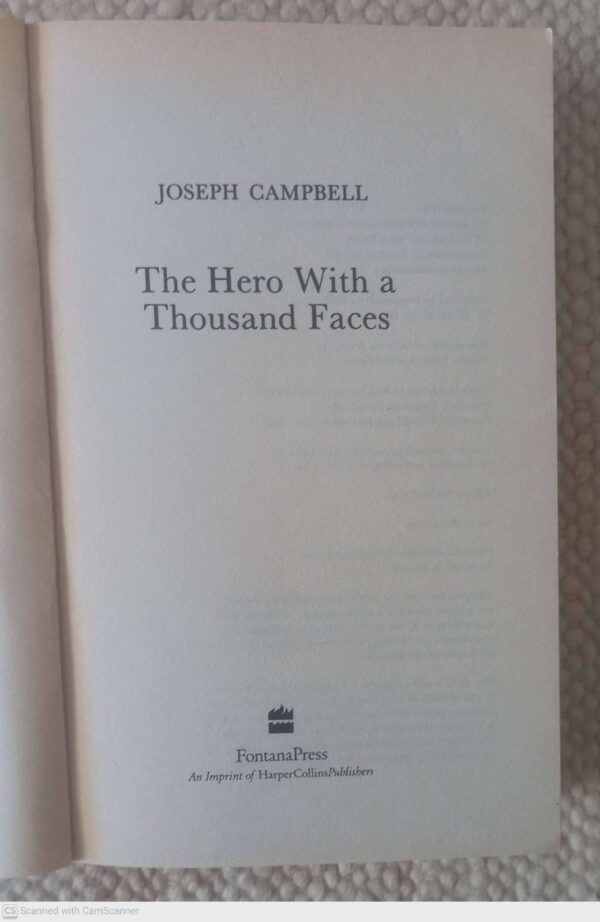 The Hero With A Thousand Faces — Joseph Campbell secondhand book