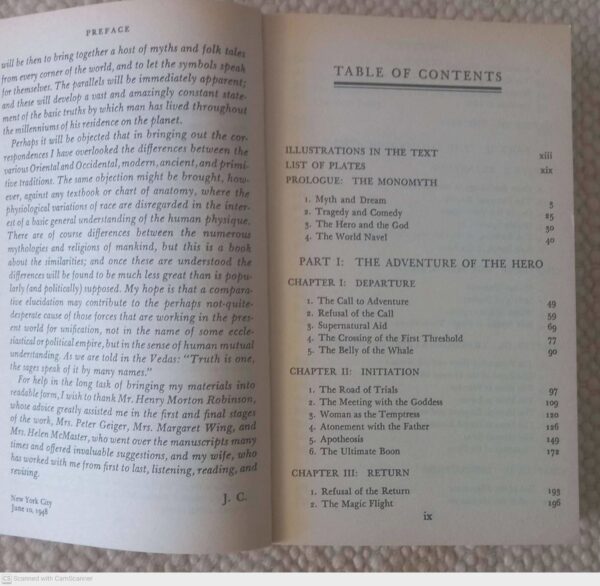 The Hero With A Thousand Faces — Joseph Campbell secondhand book