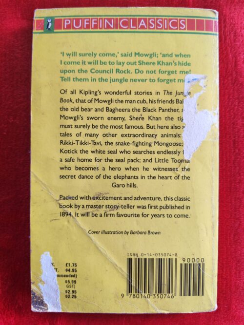 The Jungle Book – Rudyard Kipling secondhand book