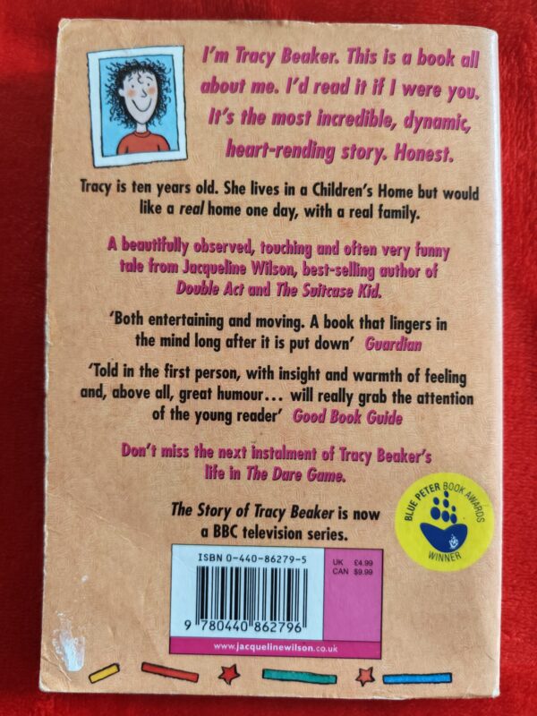 The Story Of Tracy Beaker – Jacqueline Wilson secondhand book