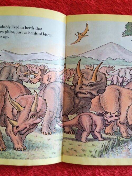 The Horned Dinosaur: Triceratops – Michael Berenstain secondhand book