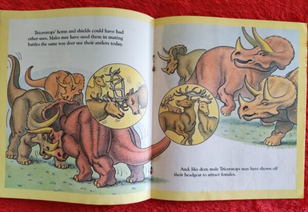 The Horned Dinosaur: Triceratops – Michael Berenstain secondhand book