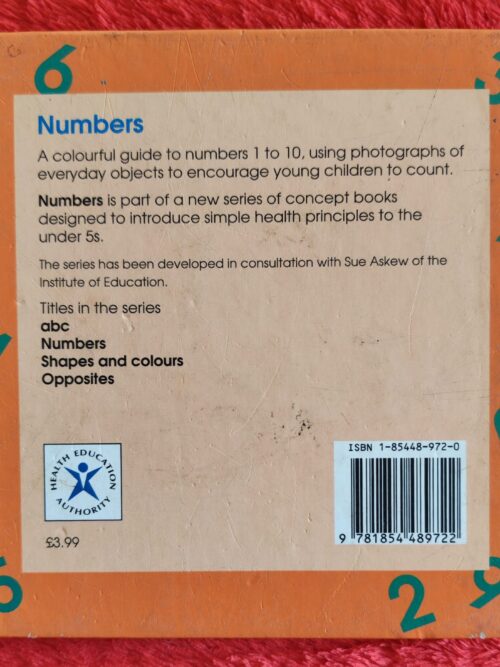 Numbers – Health Education Authority secondhand book