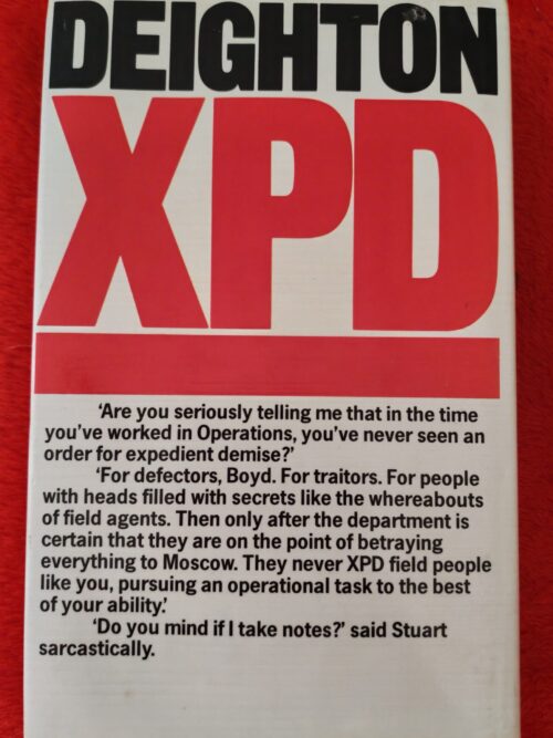 XPD – Len Deighton secondhand book