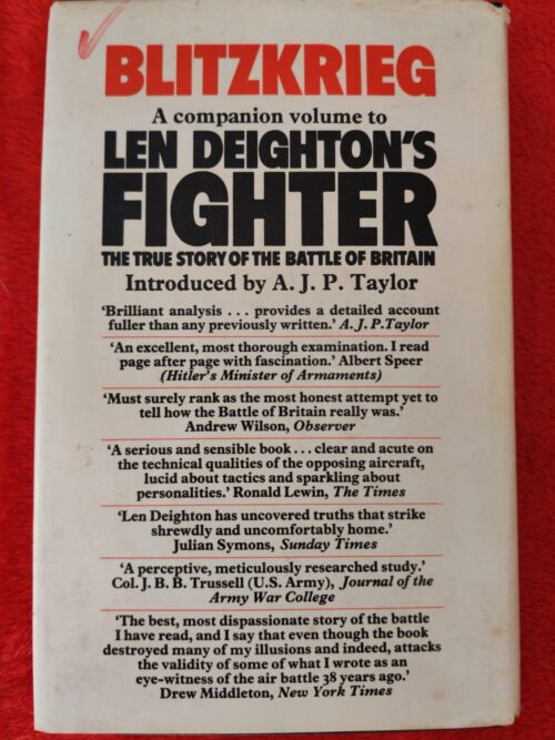 Blitzkrieg – Len Deighton secondhand book