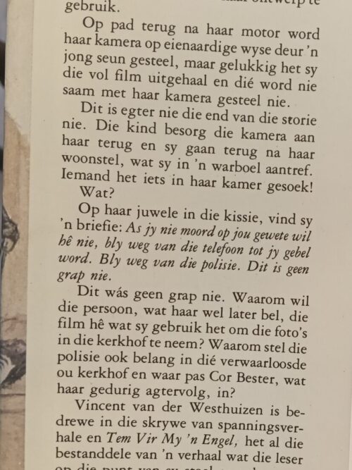 Tem Vir My ‘n Engel – Vincent Van Der Westhuizen secondhand book