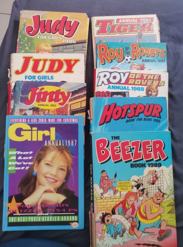 Vintage Children’s Annuals Of 80s-Early 90s Bundle (20 Books) secondhand book