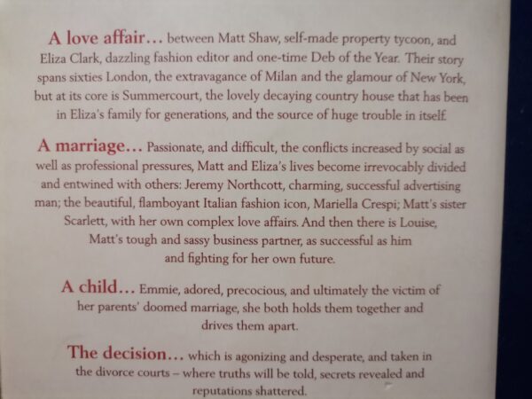 The Decision – Penny Vincenzi secondhand book
