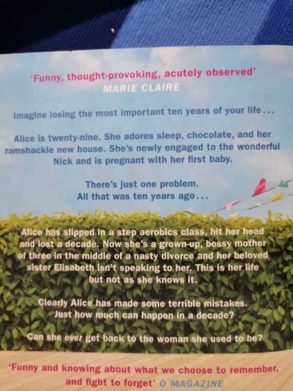 What Alice Forgot – Liane Moriarty secondhand book